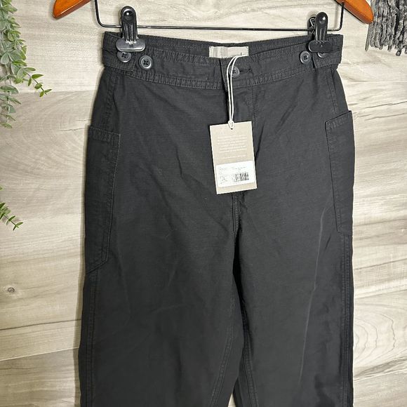 Everlane Womens Black Lightweight Casual Cropped The Fatigue Barrel Pants - Picture 8 of 8